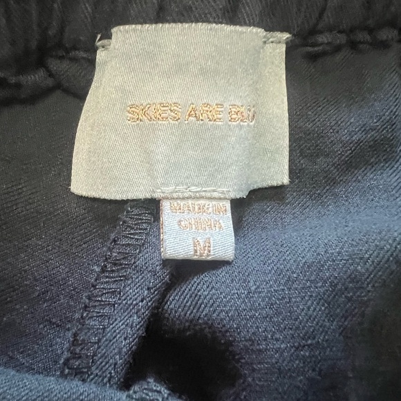 Skies Are Blue Wide Leg Green Pants - Picture 6 of 9